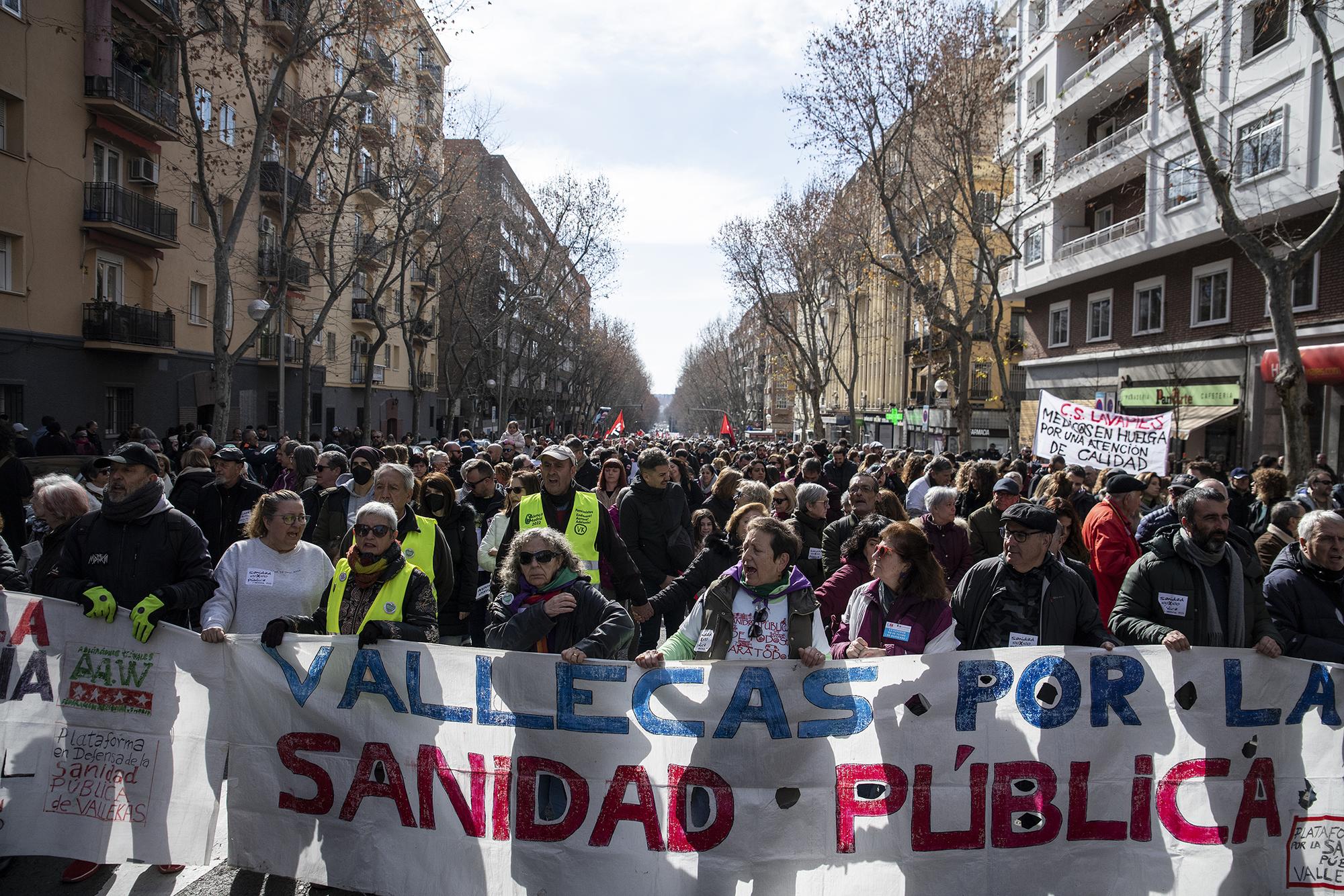 Manifestación Sanidad Pública 12 febrero - 24